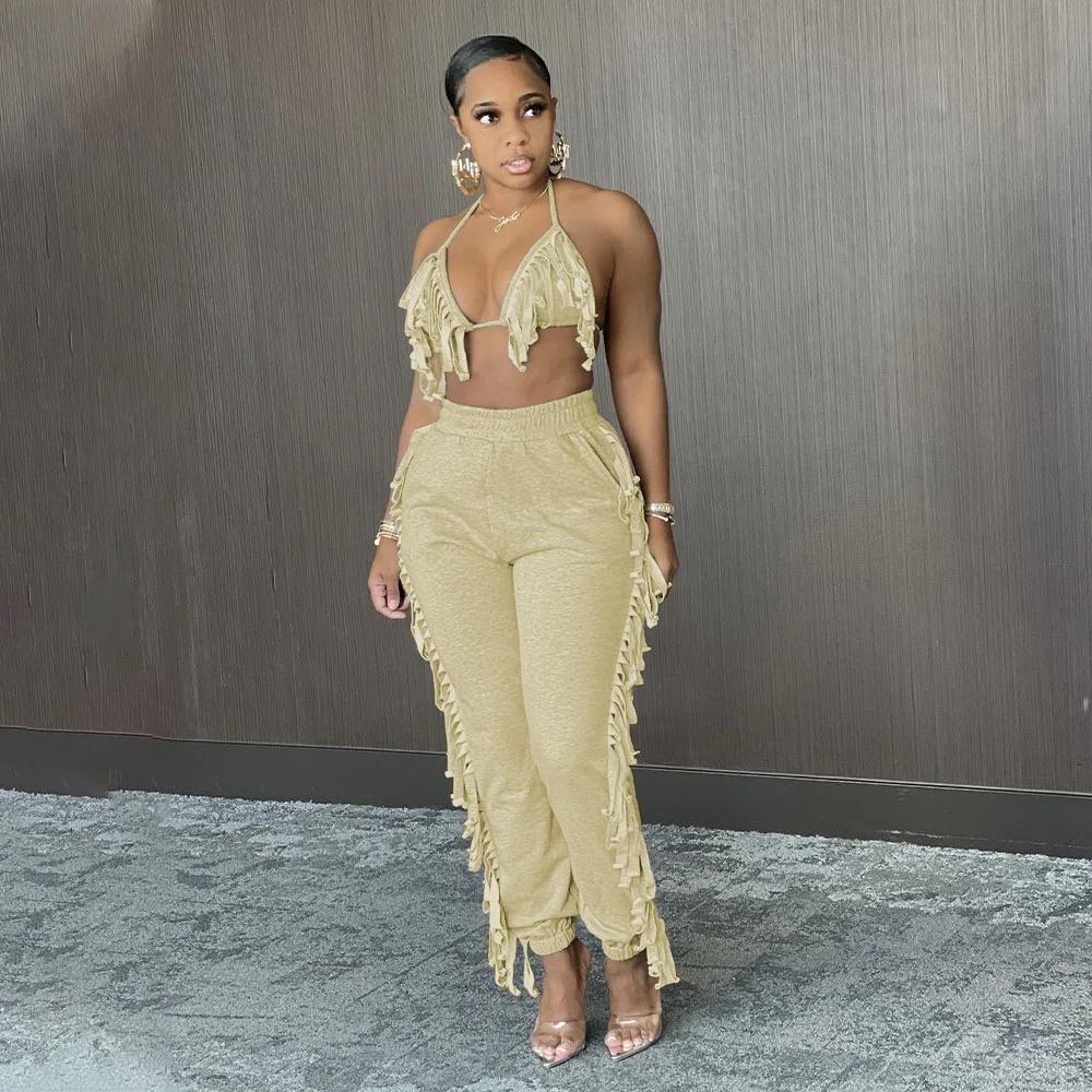 NEE RUFFLE PANTS SET