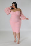 OFF SHOULDER STYLISH BODYCON