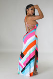 MAXI VACAY MULTI COLOR FULL LENGTH
